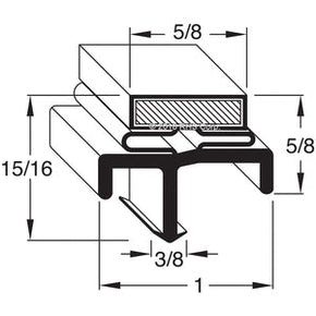 11-820, 9A-3478 , AMERICAN PANEL, GASKET, 36-1/4" X 78", O.D. Compatible with  AMERICAN PANEL  9A-3478