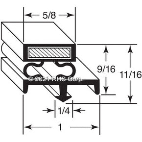 10-680, 511701 , THERMO KOOL, GASKET, 38" X 87-3/8", 3S Compatible with  THERMO KOOL 511701