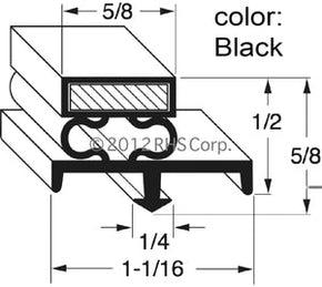 60-641, 341-60084-00 , TRAULSEN, GASKET, 22-1/2" X 29-1/4" Compatible with  TRAULSEN  341-60084-00