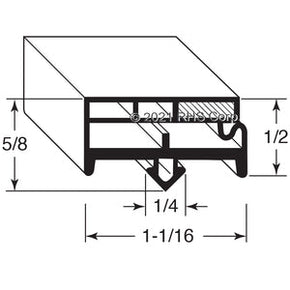 56-076, 31580-016 , NORTHLAND, GASKET, 28" X 55-3/8" S/I Compatible with  NORTHLAND  31580-016