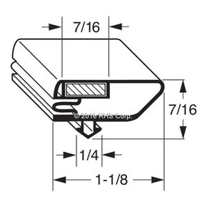 37-202, 37-01280 , MASTER-BILT, GASKET, 23-1/8" X 63" -GJ- Compatible with  MASTER-BILT  37-01280