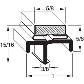 11-810, 9A-3474 , AMERICAN PANEL, GASKET, 36-1/2" X 74-1/2", 3S Compatible with  AMERICAN PANEL  9A-3474