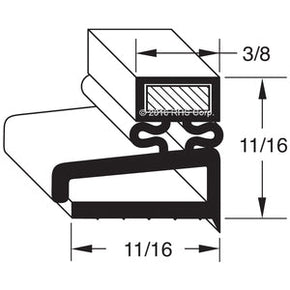 05-650, 20-08176 , STRUCTURAL CONCEPTS, GASKET MAG 8-3/4" X 17-1/4" OD Compatible with  STRUCTURAL CONCEPTS  20-08176