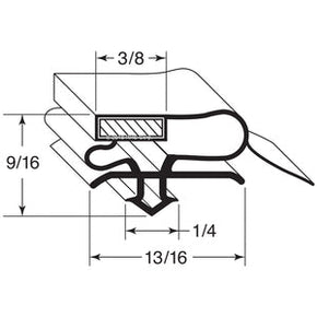 53-114, IN GSK1707 , RANDELL, GASKET, 23-1/2 X 28 OD Compatible with  RANDELL  IN GSK1707