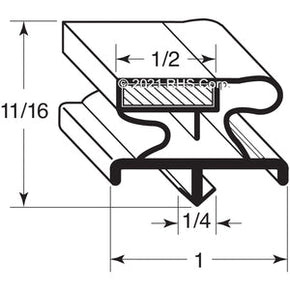 60-856, 341-60286-00 , TRAULSEN, GASKET, 27 X 44 SANTO Compatible with  TRAULSEN  341-60286-00