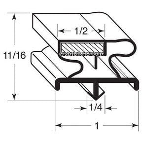 60-833, 341-60289-00 , TRAULSEN, GASKET, 29-1/4 X 67-1/2 SANTO Compatible with  TRAULSEN  341-60289-00