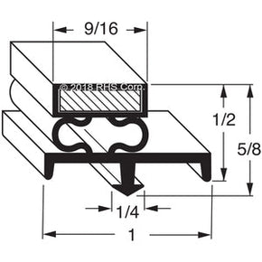 17-152, 1701120 , DELFIELD, GASKET, 26-1/8" X 29-7/16" Compatible with  DELFIELD 1701120