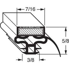 37-207, 02-72407 , MASTER-BILT, GASKET, 26-1/2" X 25-1/2" -GJ- Compatible with  MASTER-BILT  02-72407