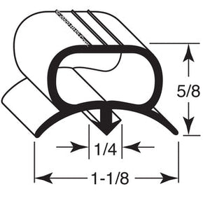 32-079, 263211 , HOBART, GASKET, 23-5/8" X 30" -SV- Compatible with  HOBART 263211