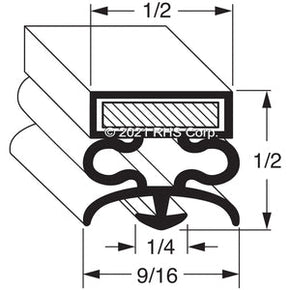 09-274, 2-744G , CONTINENTAL, GASKET, 23-3/8" X 29-3/8" Compatible with  CONTINENTAL  2-744G