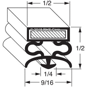 09-149, 2-789 , CONTINENTAL, GASKET, 21-1/8" X 29-3/8" GJ Compatible with  CONTINENTAL  2-789