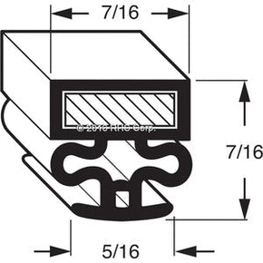 44-275, 143753 , NORLAKE, GASKET, 28-7/8" X 67-3/4" Compatible with  NORLAKE 143753