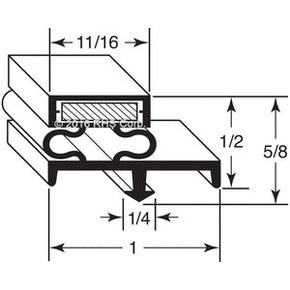 05-201, 00125732 , FOLLETT, GASKET, 21-1/8" X 21-1/4" OD -SV Compatible with  FOLLETT 125732