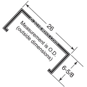 69-048, 1325-P2 , UTILITY, GASKET, 6-5/8" X 26" Compatible with  UTILITY  1325-P2