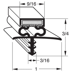 11-805, 9A-3678 , AMERICAN PANEL, GASKET 38-1/4" X 78-1/2", 3S Compatible with  AMERICAN PANEL  9A-3678