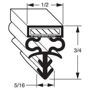 05-024, 05-024 , BARR, GASKET, 29-5/8" X 72" -SV- GRA Compatible with  BARR  05-024