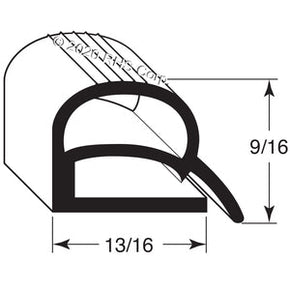 32-073, 206166 , HOBART, GASKET, 24" X 29-1/2" Compatible with  HOBART 206166