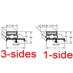 09-117, 2-740 , CONTINENTAL, GASKET, 30-1/2" X 67-1/2" Compatible with  CONTINENTAL  2-740