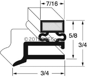 62-031, 50247601 , VICTORY, GASKET, 26" X 62-1/2" Compatible with  VICTORY 50247601