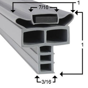 Randell 921532AM Compatible Door Gasket