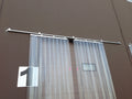 Strip Door Hardware Choose your Own Size - Slide Mount Hanger