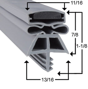 Vollrath 53481-2565-0 Compatible Door Gasket