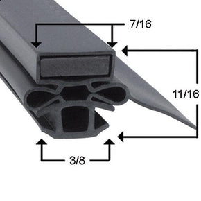 Turbo Air TSR49D Compatible Door Gasket