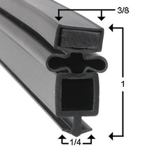 True 810802 Compatible Door Gasket
