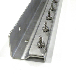 Strip Curtain Door Universal Mount Hanger 3FT - 304 Stainless Steel