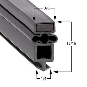 True Mfg Cooler Door Gaskets