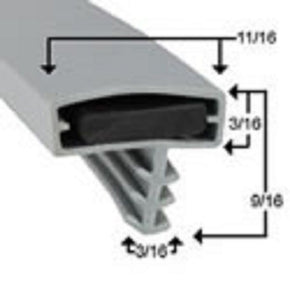 Vollrath Cooler Door Gaskets