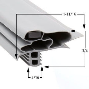 Delfield Cooler Door Gaskets