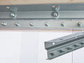 Strip Curtain Door Hanger 4FT Hardware Steel