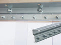 Strip Curtain Door Hanger 3FT Hardware Steel